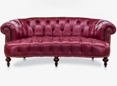 Designer Chesterfield Three-seater Couch Pink Sofa Luxury Design