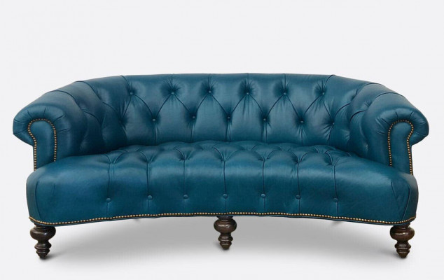 Designer Chesterfield Three-seater Couch Pink Sofa Luxury Design