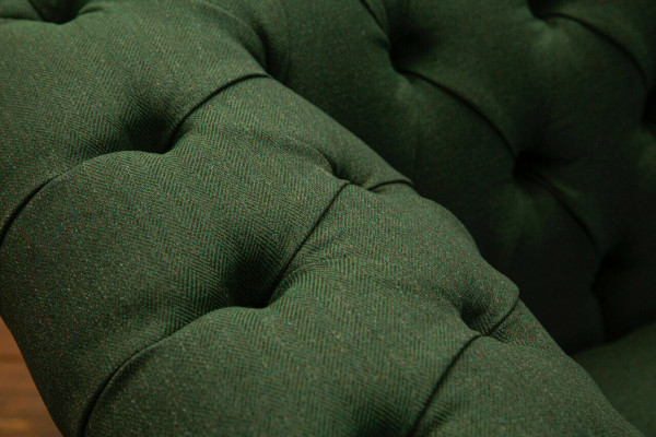 Button sofa Chesterfield sofas 4-seater couch upholstery fabric living room furniture