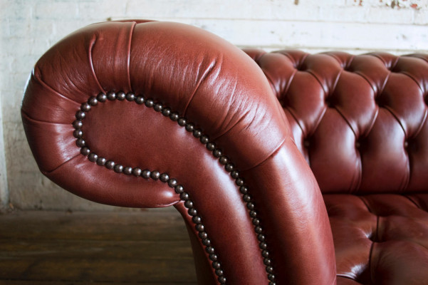 XXL Big Sofa Chesterfield Sofa 4-Seater Couch Upholstery Luxury Classic Textile