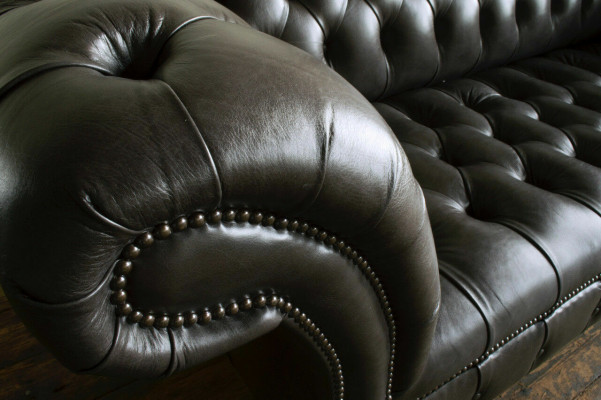 Chesterfield fabric sofa leather sofa sofa couch upholstery living room custom-made