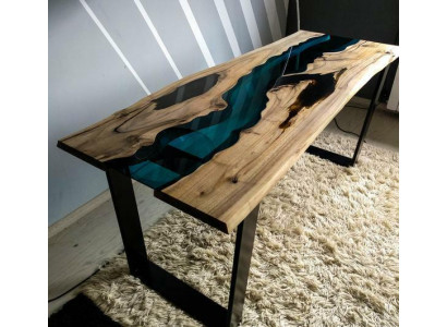 Epoxy resin console table designer tables luxury living room furniture
