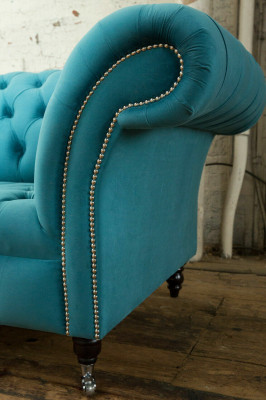 Chesterfield Couch XXL big sofa couches velvet leather textile upholstery sofas 4-seater