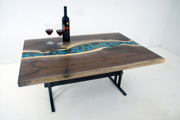 Designer Table Handmade Waterfall Coffee Table Side Table Coffee Table Price