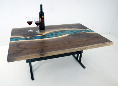Designer Table Handmade Waterfall Coffee Table Side Table Coffee Table Price
