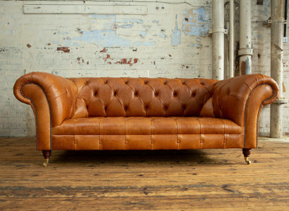 Chesterfield Sofa Velvet Three-Seater Design Sofas Upholstery Couches Couch Velvet 220cm