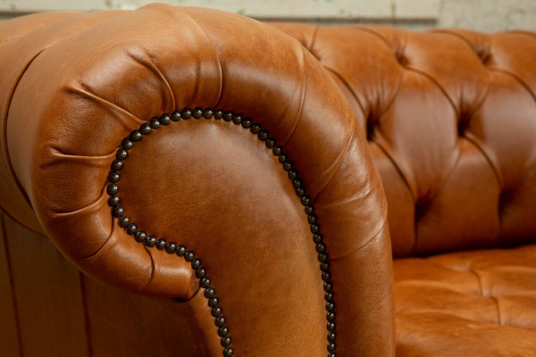 Chesterfield Sofa Velvet Three-Seater Design Sofas Upholstery Couches Couch Velvet 220cm