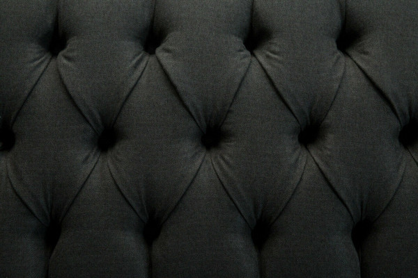 Classic Chesterfield Sofa 3-Seater Couch Velvet Leather Blue Design Upholstery