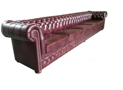 Chesterfield Sofa 8-SEATER XXL Upholstered Designer Couches Sofa Set Sofa New