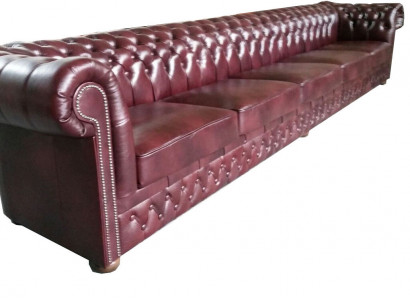 Chesterfield Sofa 8-SEATER XXL Upholstered Designer Couches Sofa Set Sofa New