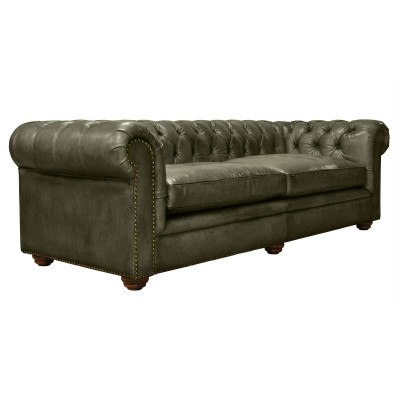 Elegant living room couch four-seater Chesterfield leather fabric couches sofa new