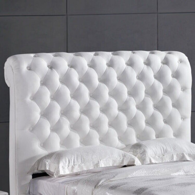 Classic bedroom bed 160x200 cm leather textile Chesterfield hotel beds