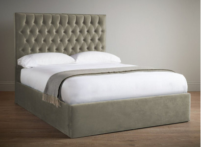 Tufted Chesterfield Double Bed Designer Bedroom Beds