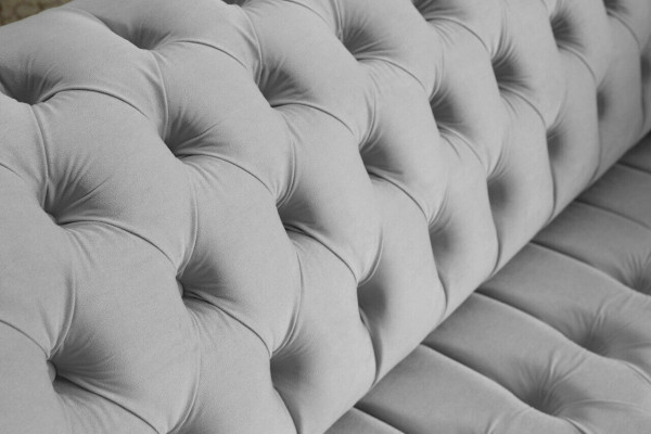 Three-seater sofa upholstered design sofa seating sofas room furniture modern textile 3-seater