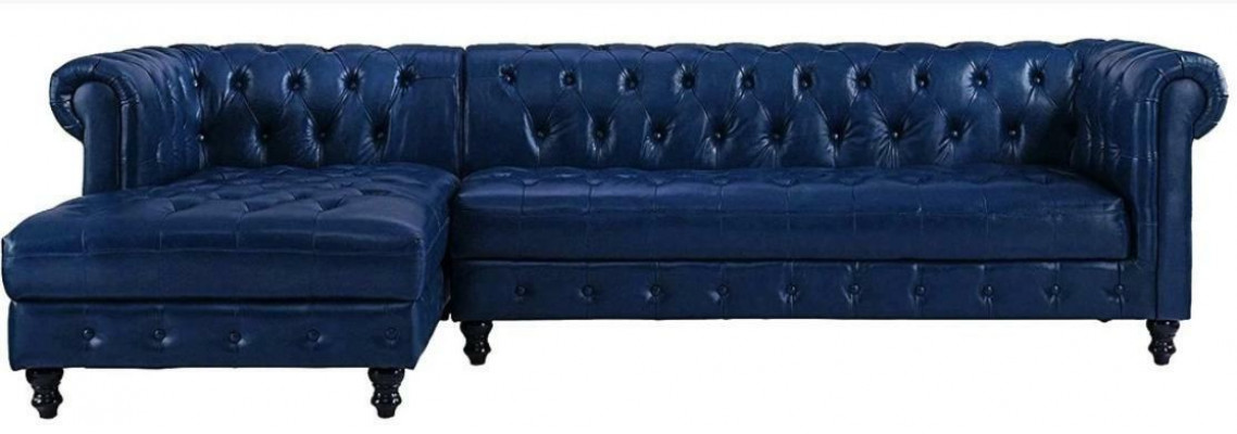 Chesterfield corner sofa couch upholstery corner suite classical furniture