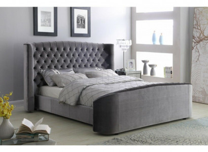 Designer bed, bedroom beds, textile, leather, hotel, luxury, upholstery, velvet, fabric