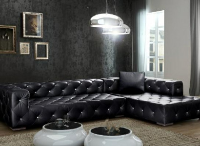 Luxury Corner Sofa Couch Living Area Sofa Upholstered Seating L-Shape Suite New