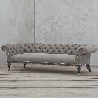 Chesterfield sofa couch upholstery fabric leather couches upholstered set 4-seater