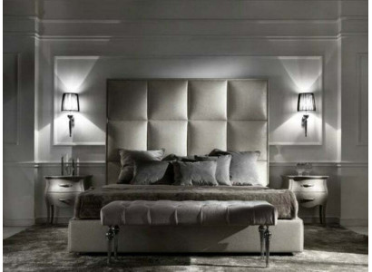 Double bed, beds, textile, designer, marital, modern bed, bedroom, upholstery, textile