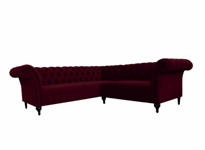 Chesterfield sectional sofa sectional couch designer sofa couch velvet leather sofa SLIII Sofa No. 82