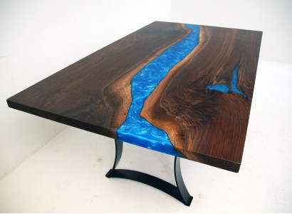 Epoxy Resin Dining Table Dining Table Conference Tables Designer 1SQM