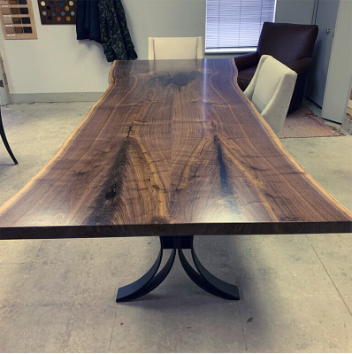 Luxury Dining Table Real Wood Designer Kitchen Table Solid Tables 1 sqm Price