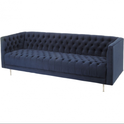 Chesterfield Sofa Couch Upholstery Fabric Leather Couches Upholstery Suite 4-Seater