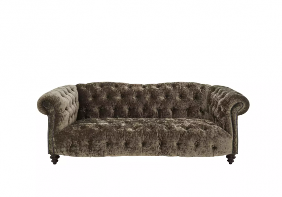 Chesterfield sofa, couch, upholstery, fabric, leather couches, upholstery set, 3-seater