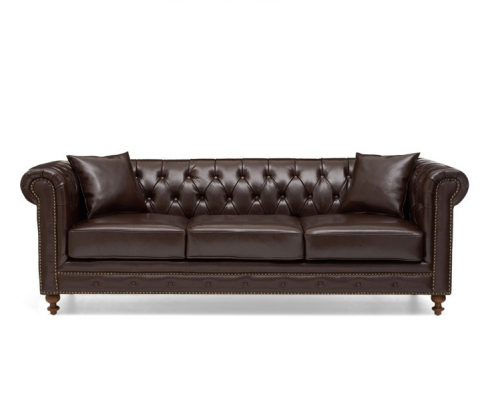 Chesterfield sofa couch upholstery fabric leather couches upholstery set 3-seater