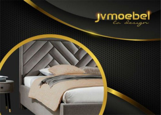 Bed 2x Nightstand 3-piece Bedroom Sets Design Luxury Beds Complete Set