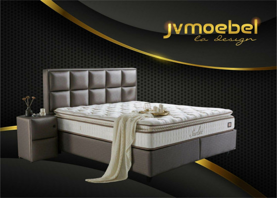 Bed Leather Bedroom Furniture Quality Modern Beds Box Spring New