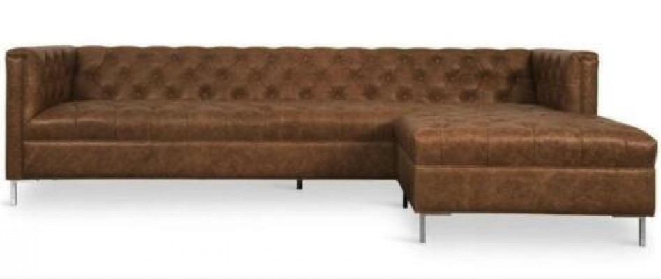 Brown corner sofa Western style corner set corner sofa set upholstery