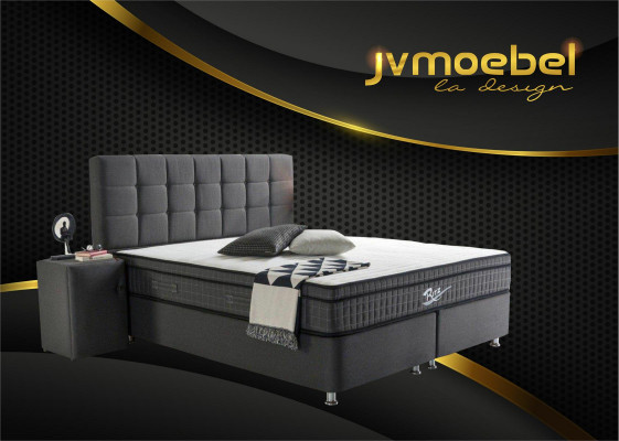 Box spring bed double beds bedroom luxury designer double beds 160x200 new