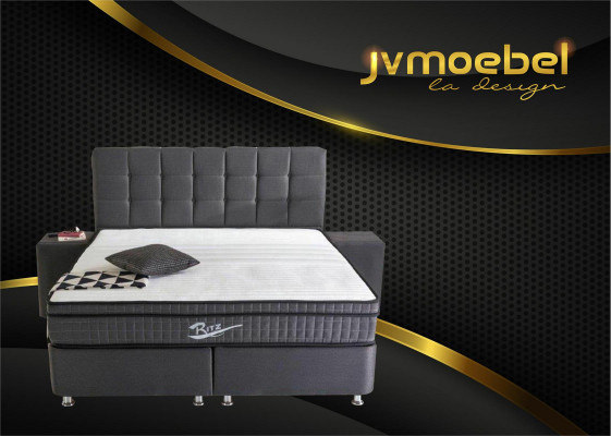 Box spring bed double beds bedroom luxury designer double beds 160x200 new