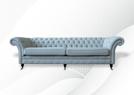 Upholstered Sofas Design Luxury Couch Sofa 4-Seater Fabric Sofas Four-Seater Velvet New