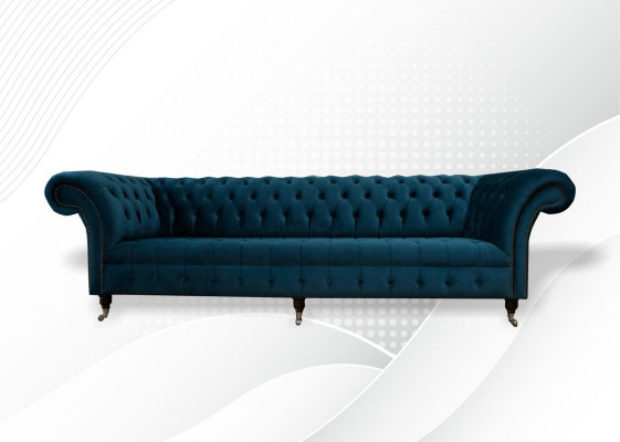 Design sofa Chesterfield upholstery modern fabric sofas 4-seater sleeping