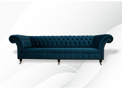 Design sofa Chesterfield upholstery modern fabric sofas 4-seater sleeping