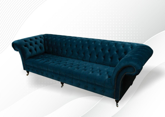 Design sofa Chesterfield upholstery modern fabric sofas 4-seater sleeping