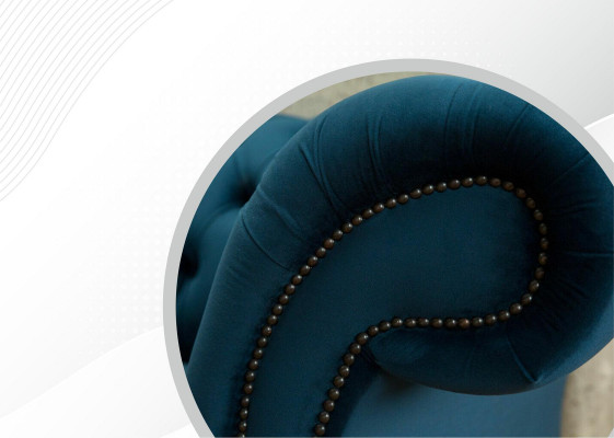 Design sofa Chesterfield upholstery modern fabric sofas 4-seater sleeping