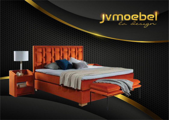 Bed textile bedroom furniture modern beds 140x200 bed frame box spring new