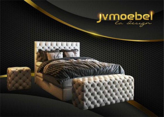 Luxury Bed Box Spring Bed Bedroom Beds Design Furniture Velvet Mattress Complete
