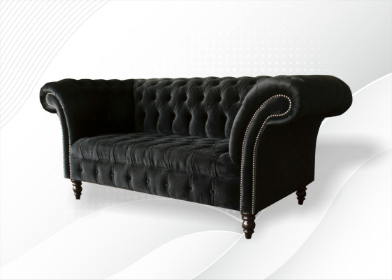 Chesterfield two-seater sofa 2-seater classic new couches sofas upholstery new