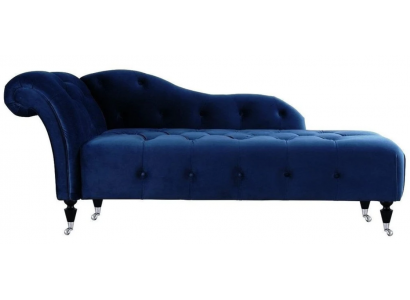 Elegant Chesterfield chaise lounges with buttons velvet chaise longue chaise.