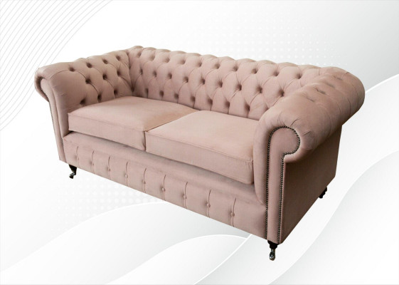 Design upholstered seating couch 3-seater sofa Chesterfield sofas couches fabric material