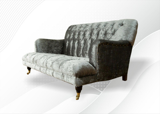 Sofa 2-piece Set Design Chesterfield Sofa Upholstered Couches Couch Modern Luxury New