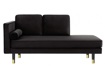 Chaise lounge creative furniture new living room modern design black sofa