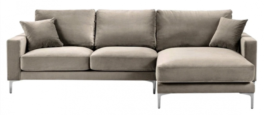 Beige corner sofa fabric living room design couches upholstery sofa sofas corner set new