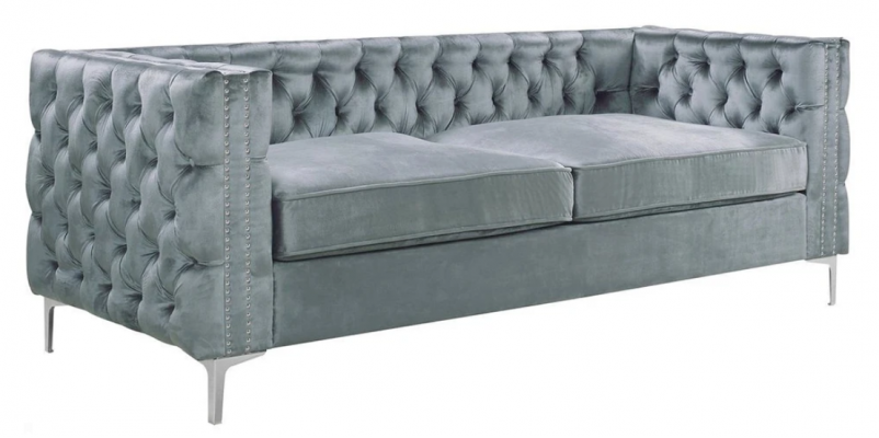 Turkish Chesterfield couch luxury velvet fabric sofas sofa set buttons upholstery new