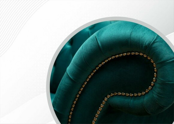 Sofa 2-Seater Chesterfield Upholstery Design Luxury Couch Sofas Lounge Club Sofas