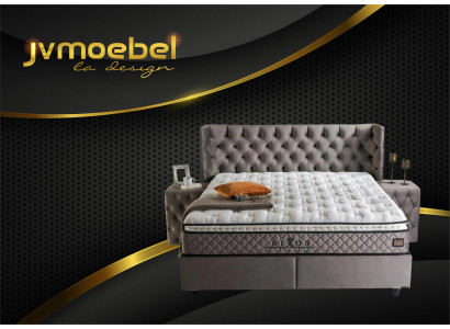 Bed frame fabric furniture luxury modern beds bed textile bedroom design